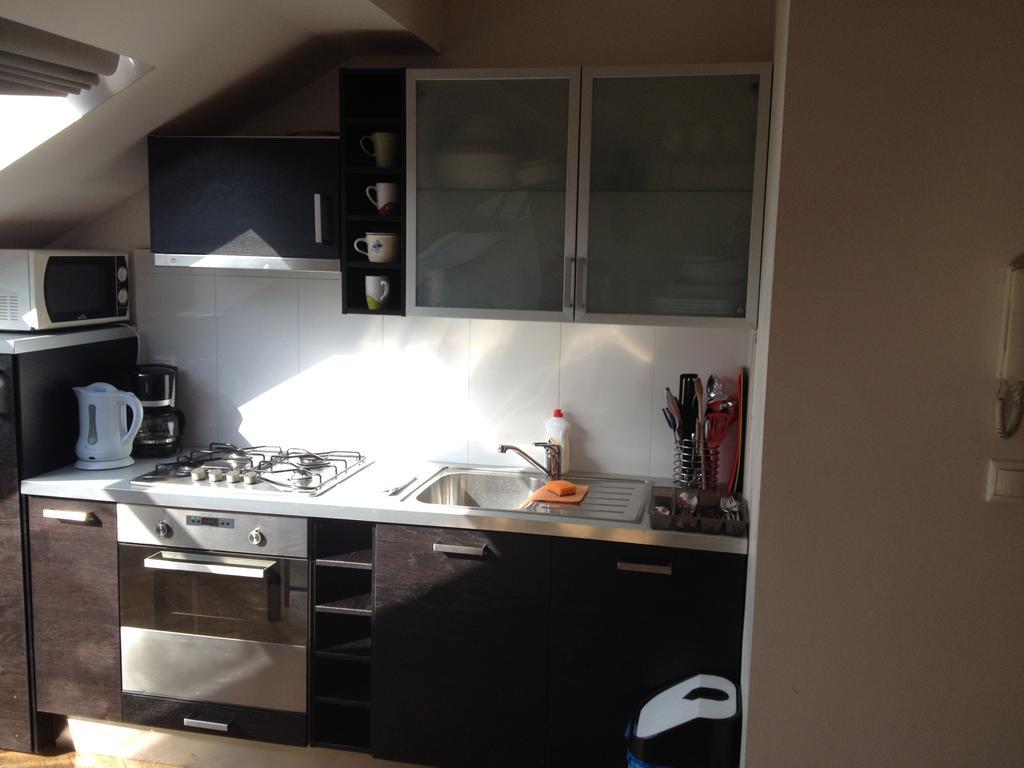 Penthouse Apartment In Vinohrady Прага Номер фото